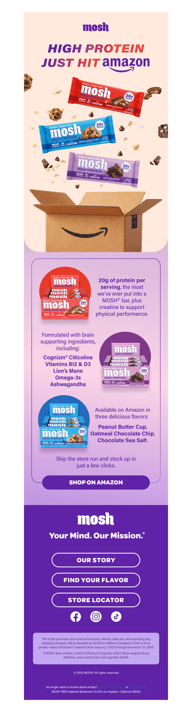 High Protein Is Now on Amazon 📦
