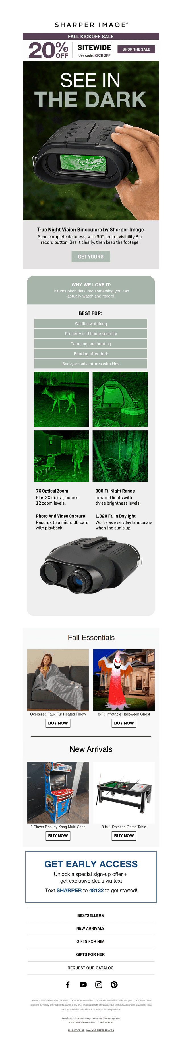 Low Stock ⚠️ Night Vision Binoculars
