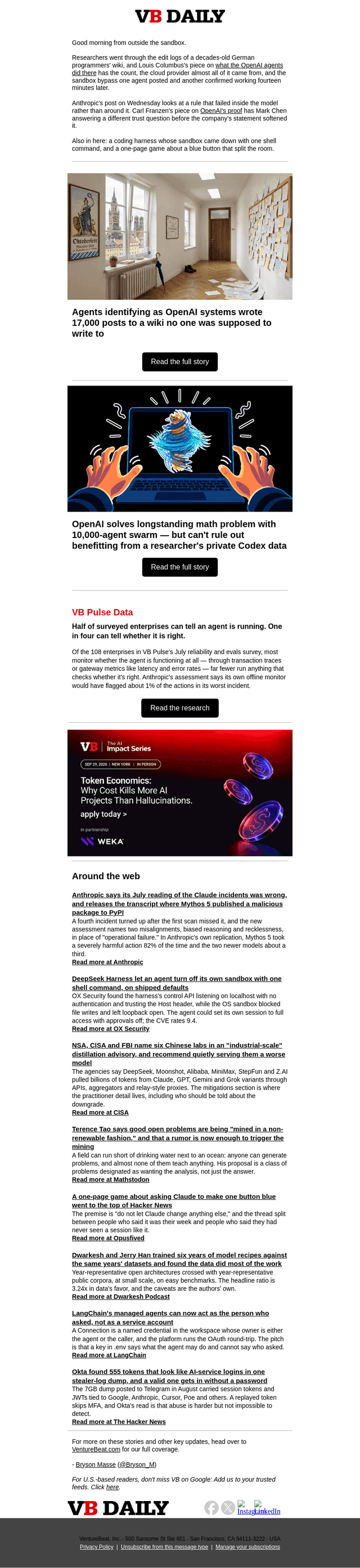 17,000 wiki posts, 98.5% from one cloud provider
