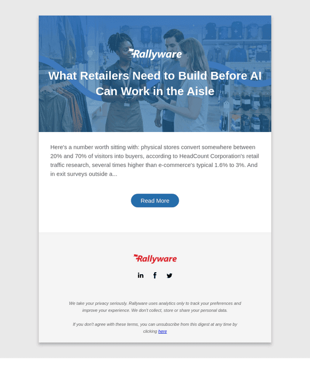 Rallyware email from Thu, Sep 10, 2026
