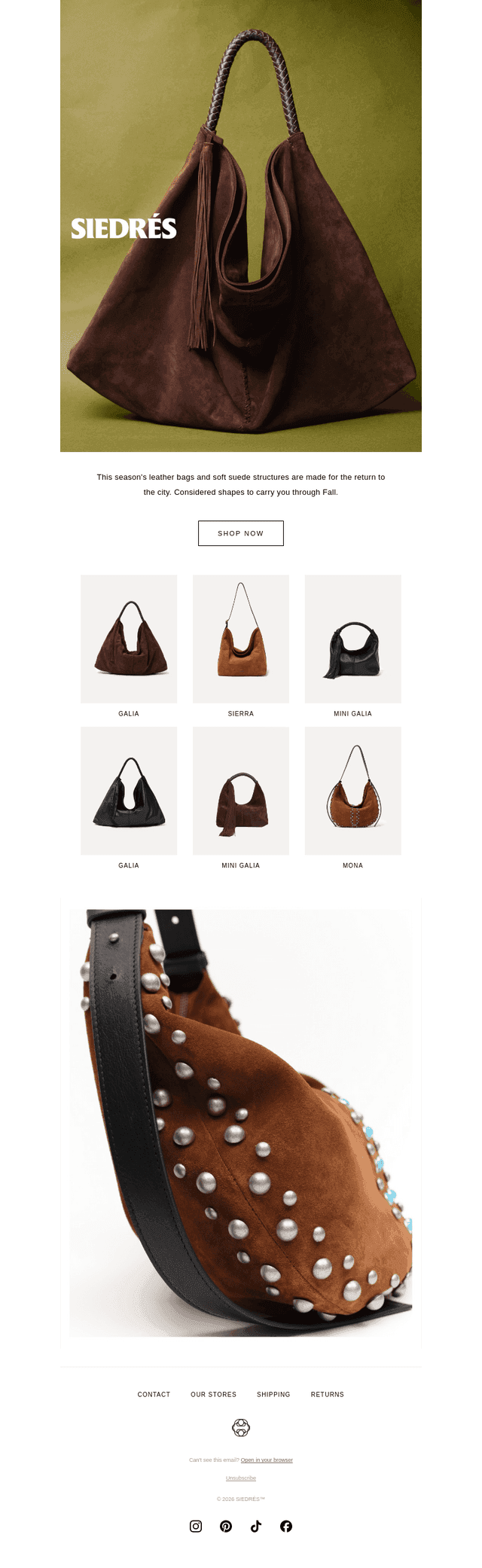 Fall Bags, Essential Shapes