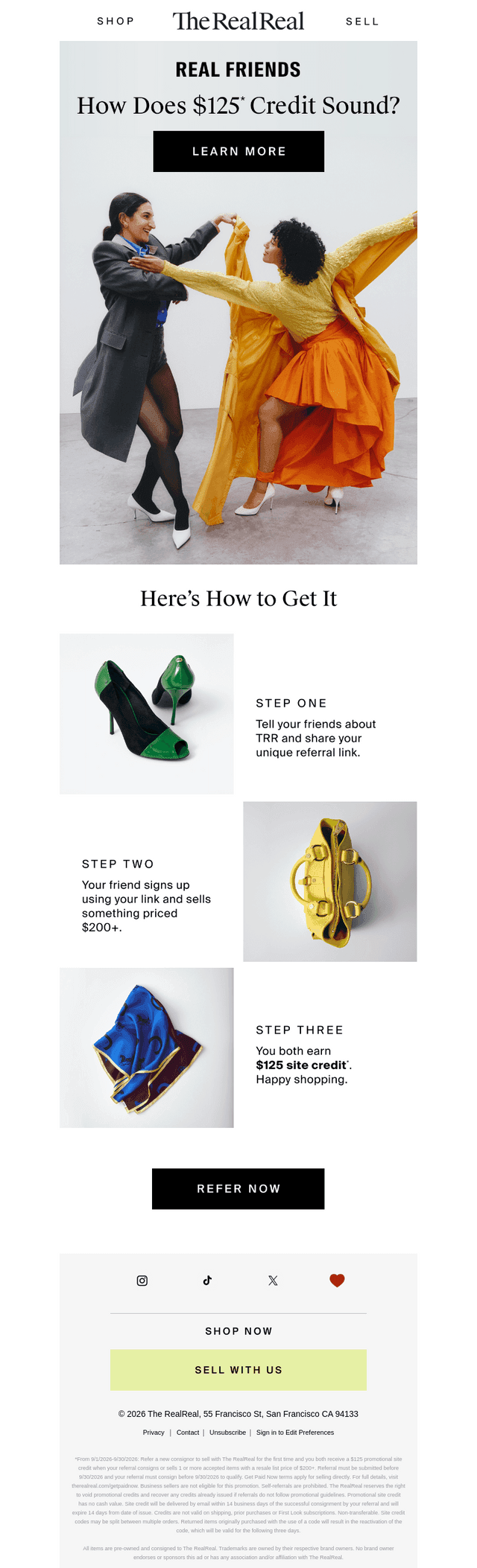 How does $125 site credit sound?