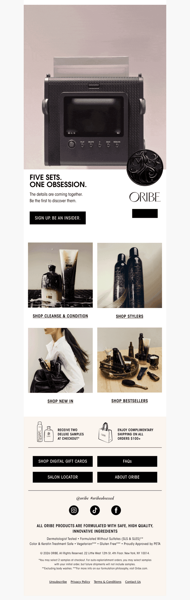 Oribe email from Thu, Sep 10, 2026