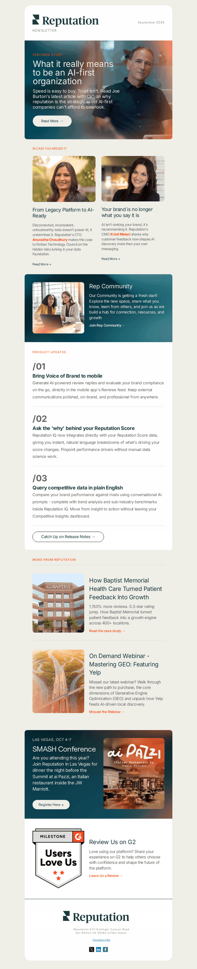 Reputation email from Thu, Sep 10, 2026