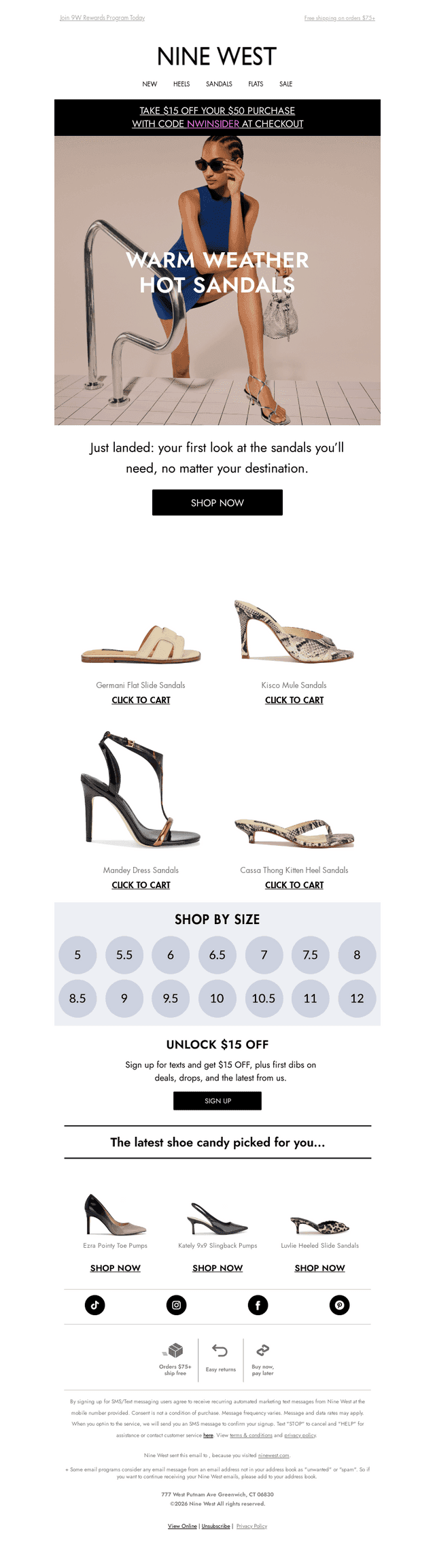 Sandals Still On Your Mind?