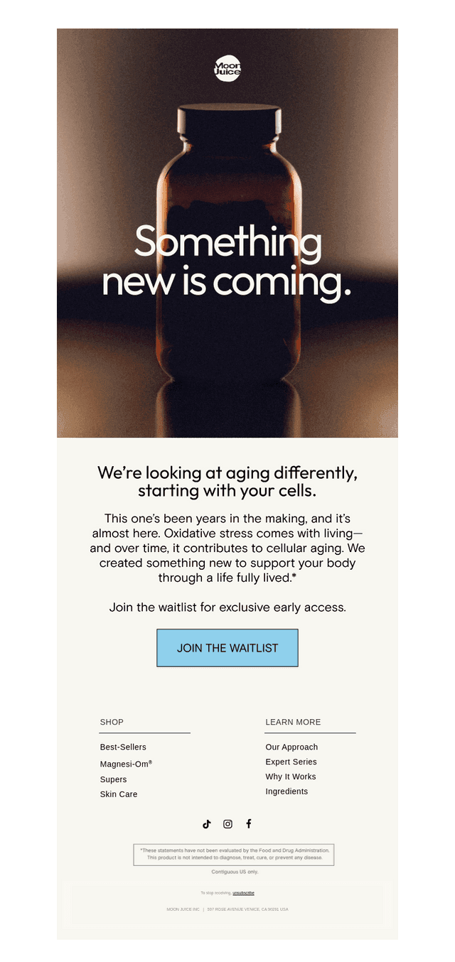Moon Juice email from Fri, Sep 11, 2026