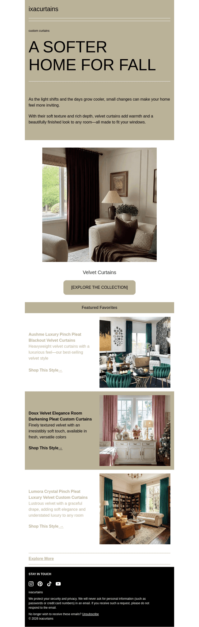 Bring Warmth to Your Windows This Fall