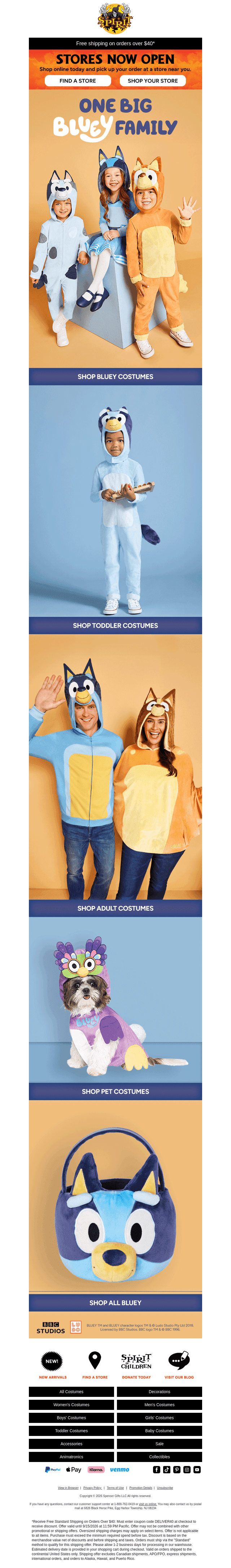 Dress up with Bluey! 💙✨
