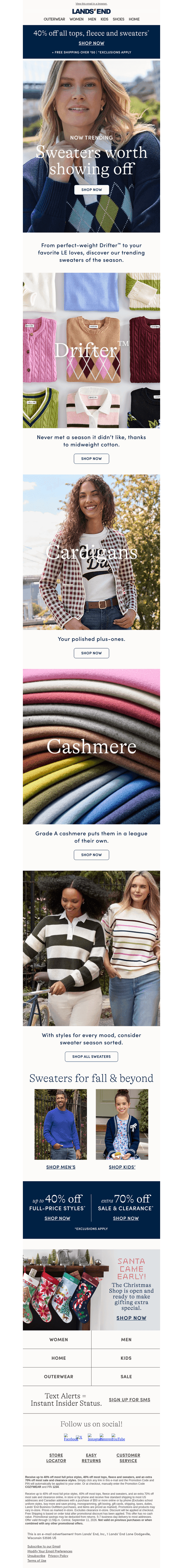 NOW TRENDING: Better-made sweaters