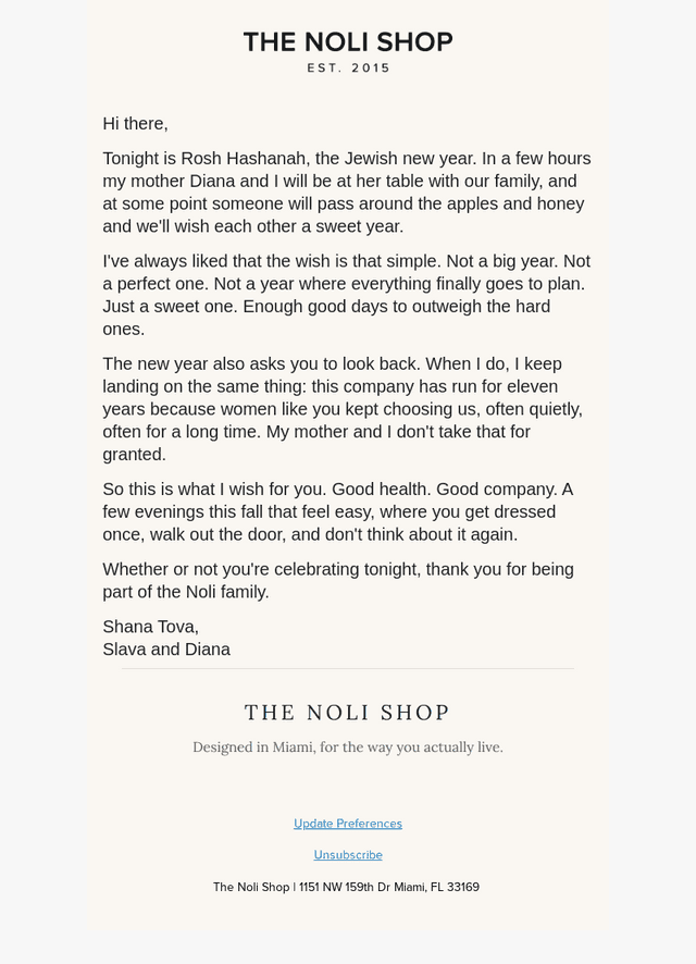 A sweet year to you