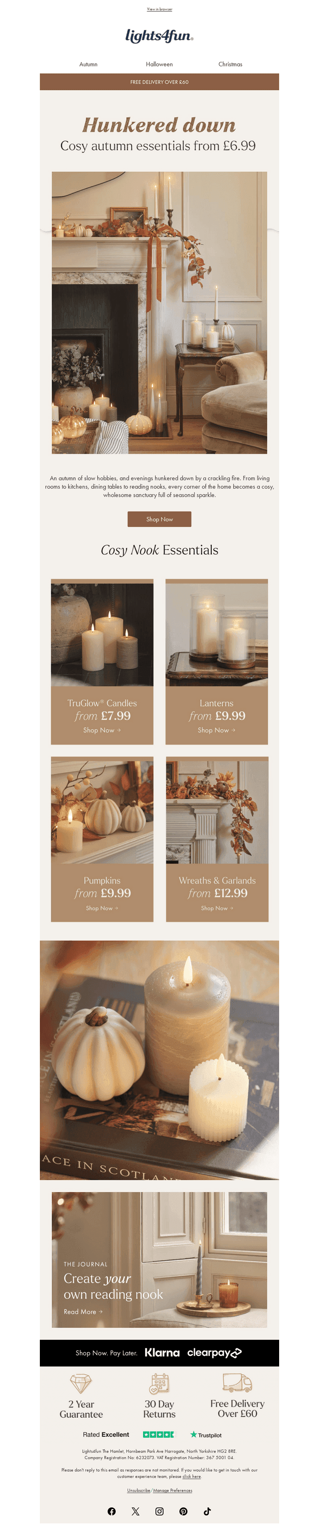 🍂 Hunker down this autumn