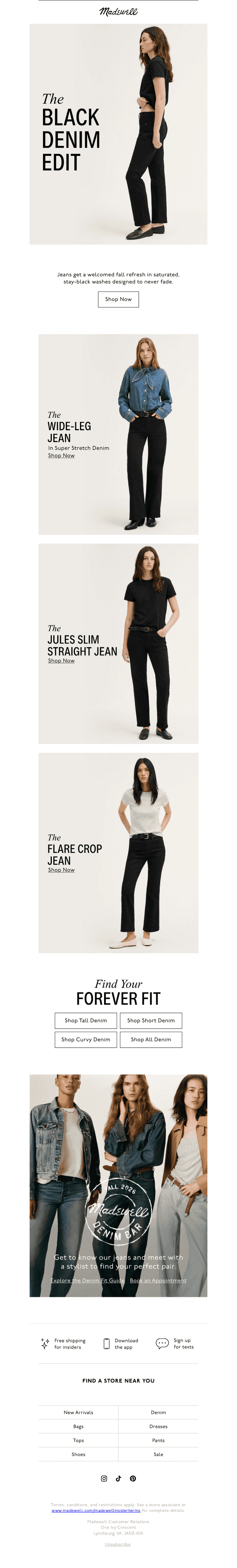 Jet. Black. Jeans.
