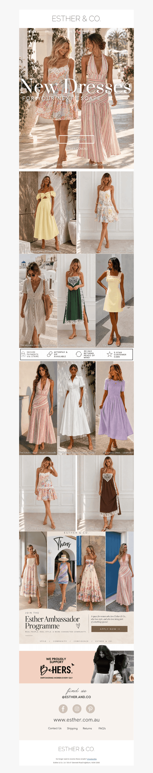 New Dresses for Your Next Escape 🌿