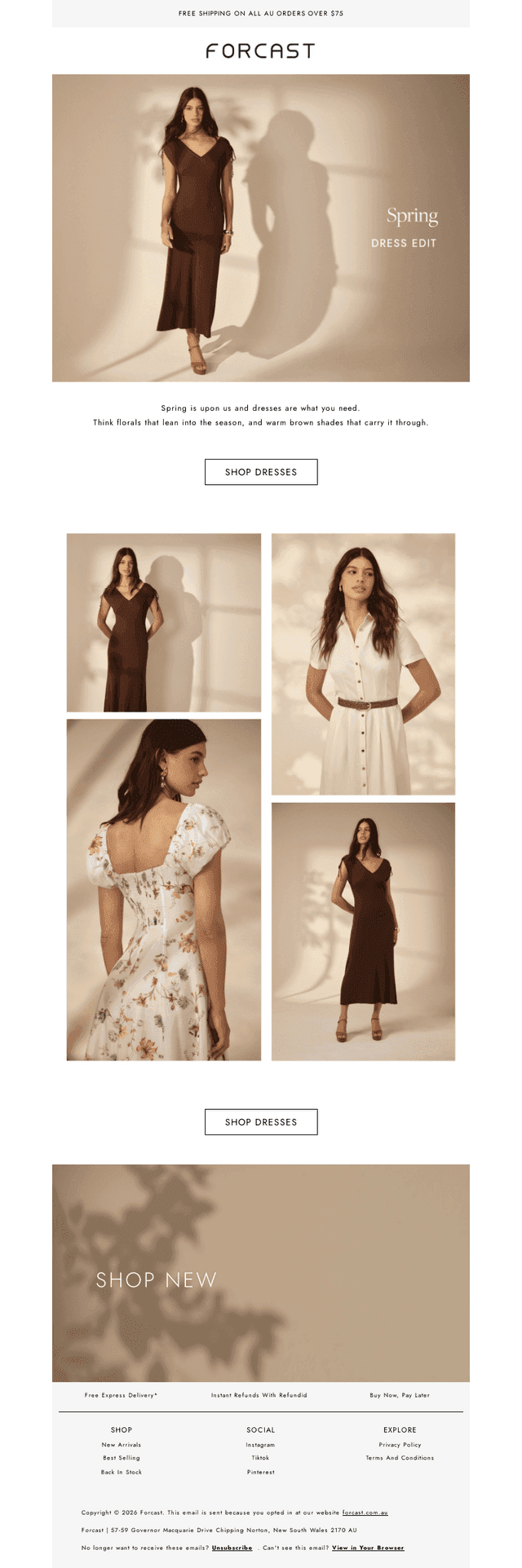 Spring's Dress Edit