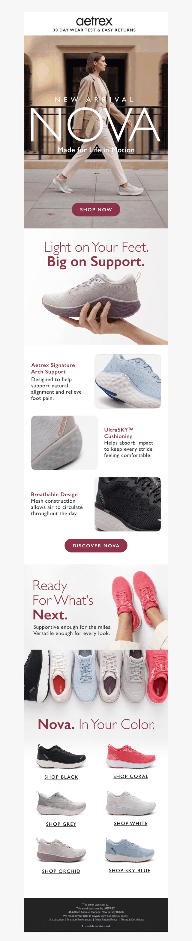 NEW: Nova, Made for Life in Motion