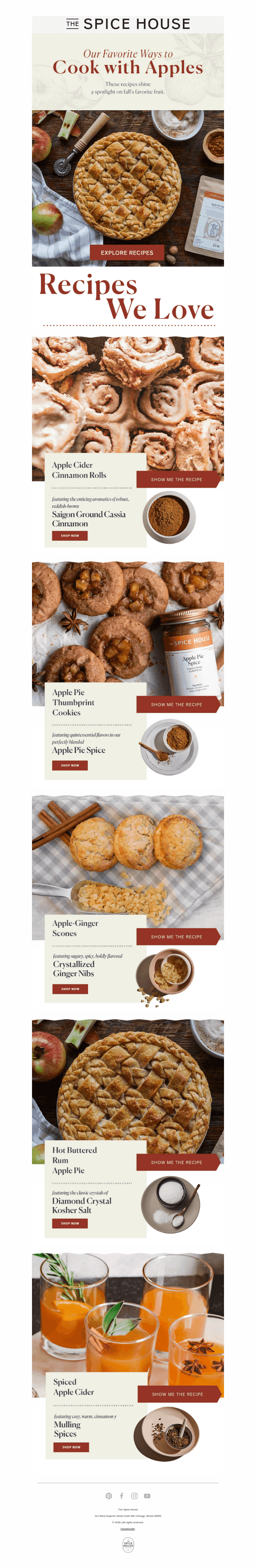 The Spice House email from Sun, Sep 13, 2026