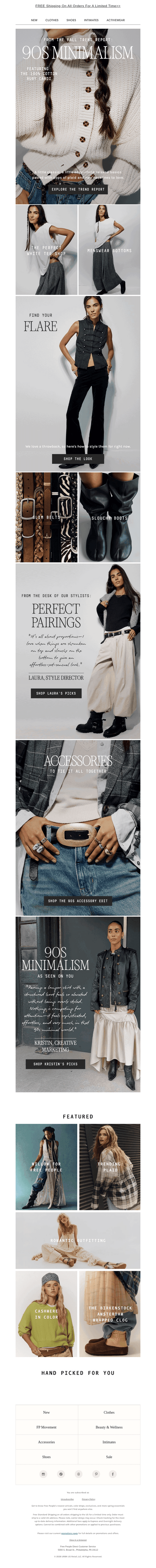 TRENDING: 90s Minimalism