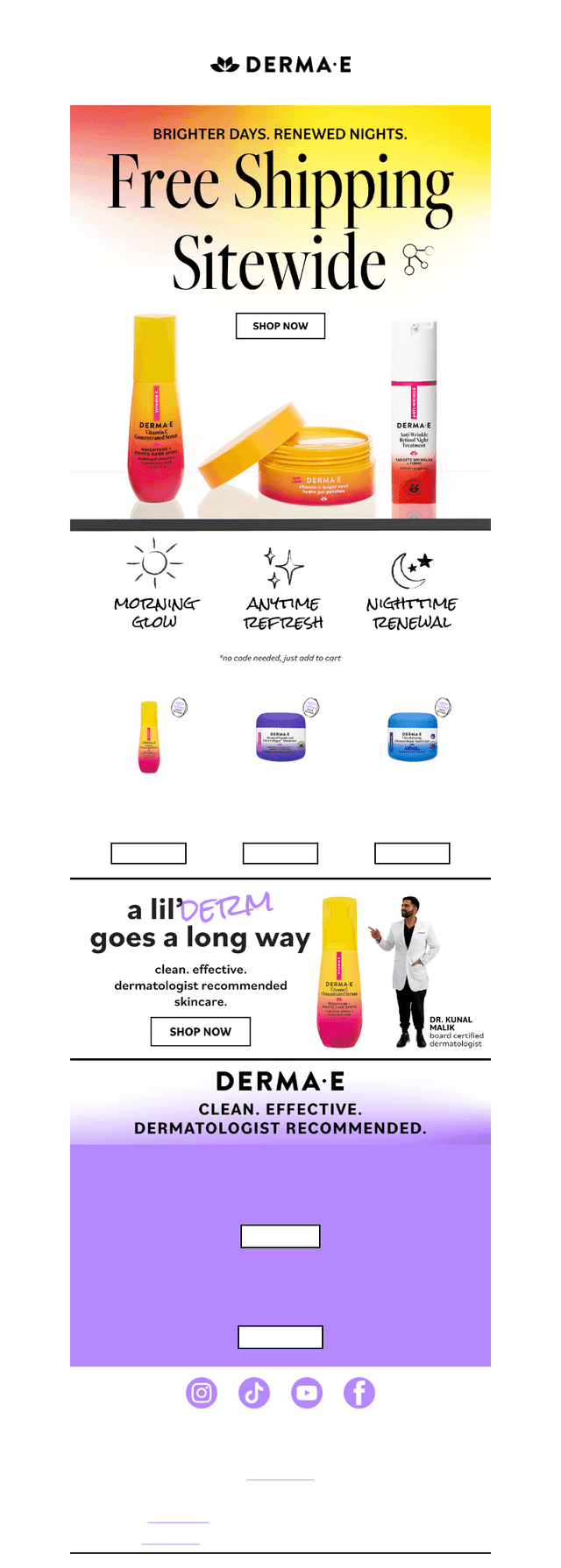 Derma E email from Sun, Sep 13, 2026