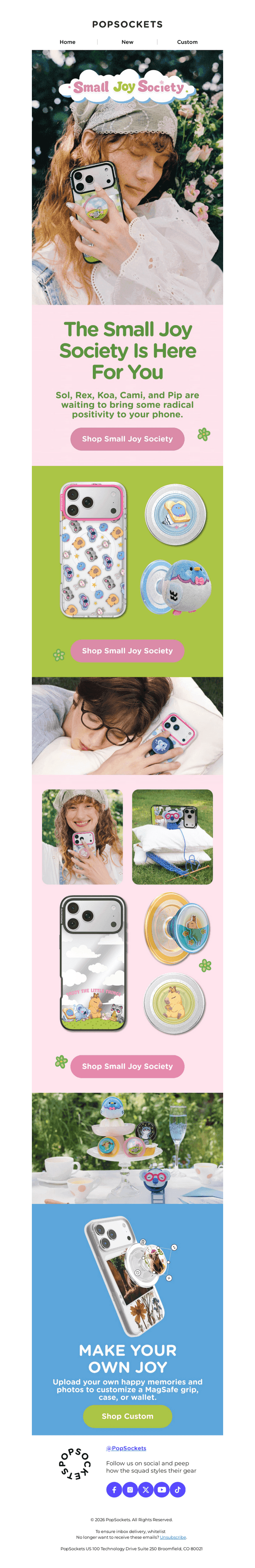 Small Joy Society is here for your phone 🫶