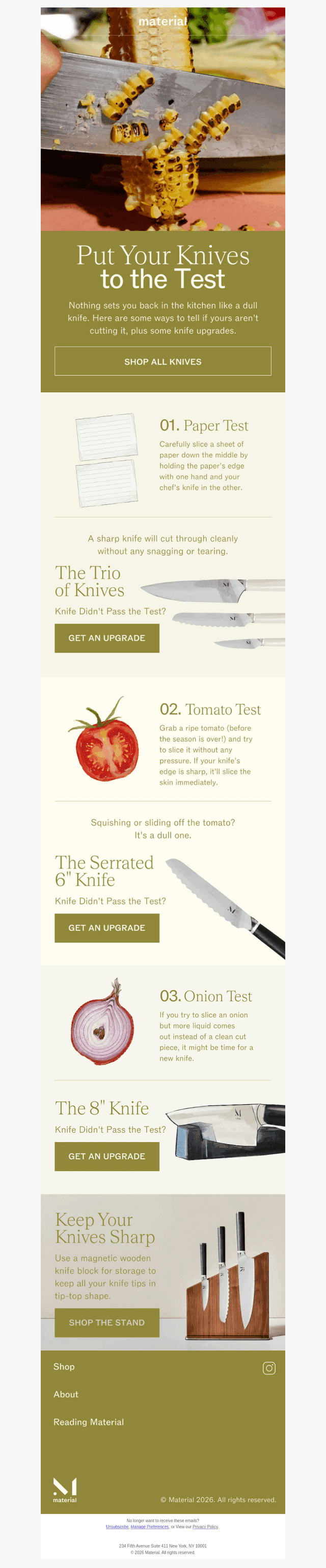 Dull Knives?