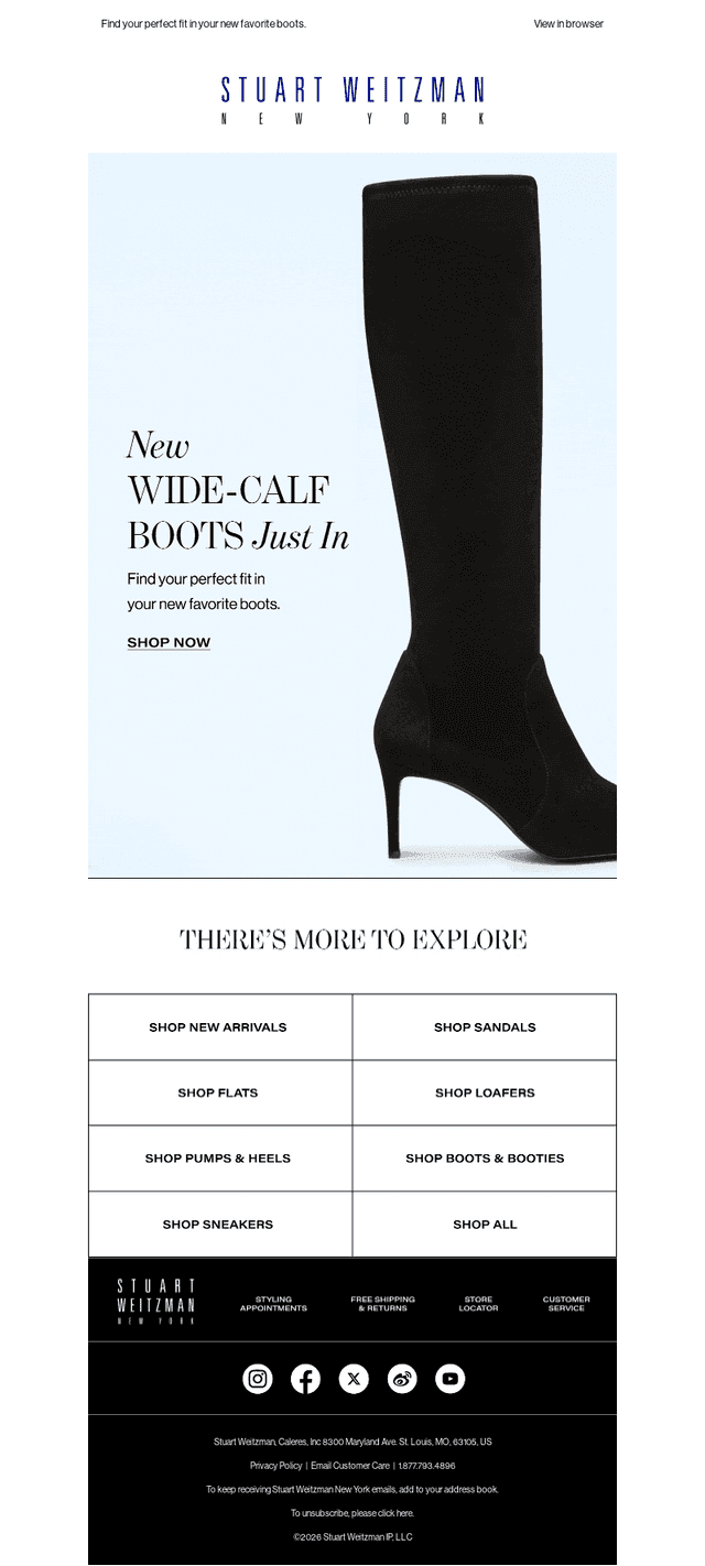 New Wide-Calf Boots Just Landed