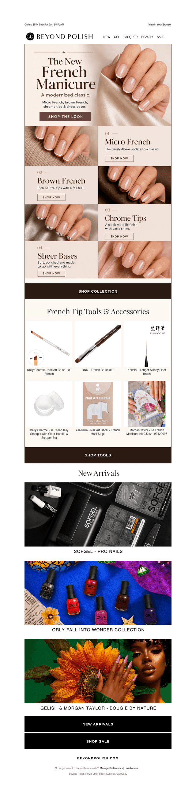 🍂 The Fall French Mani, Redefined