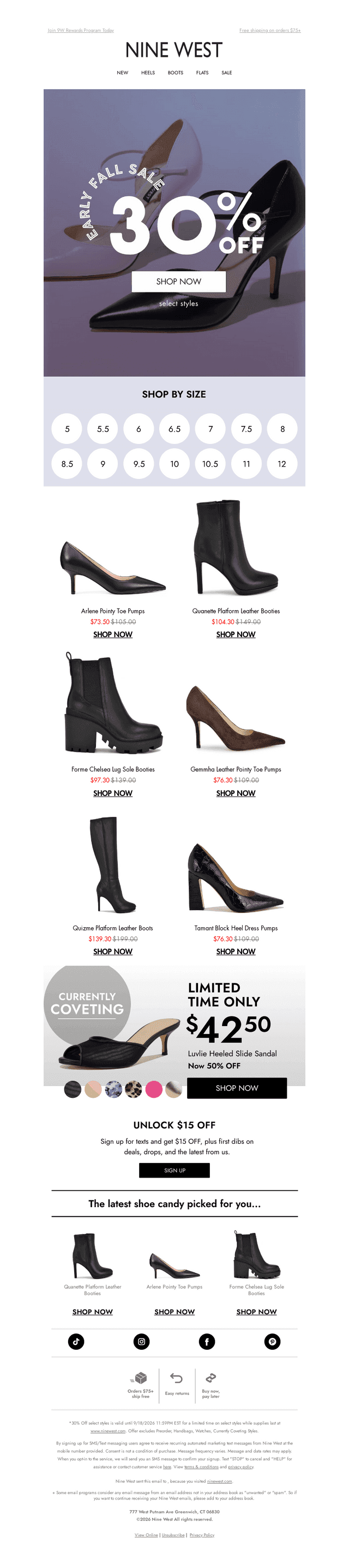 Monday Pick-Me-Up: 30% Off Fall Arrivals