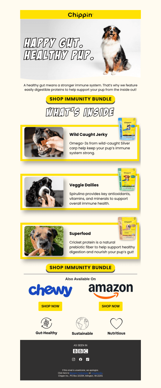 Give your pup an immunity boost