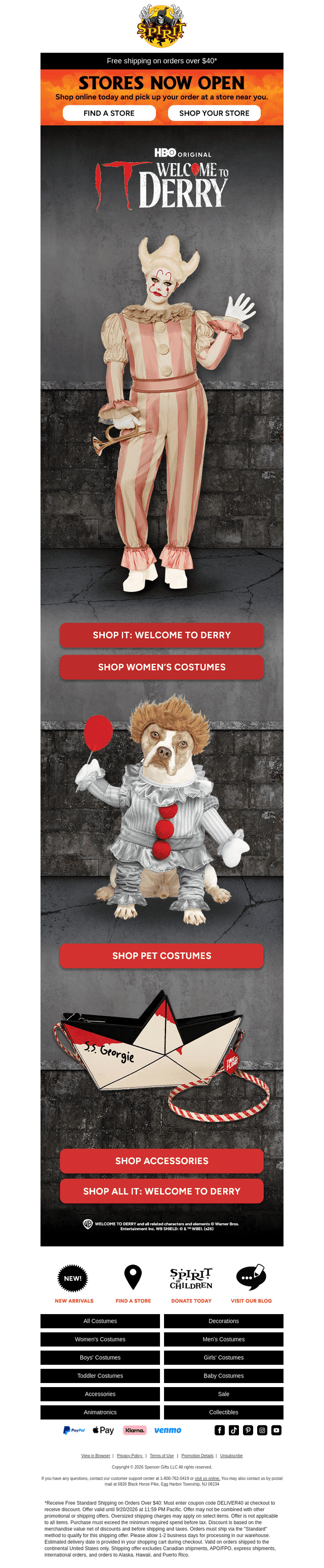 IT: Welcome to Derry costumes 🎈