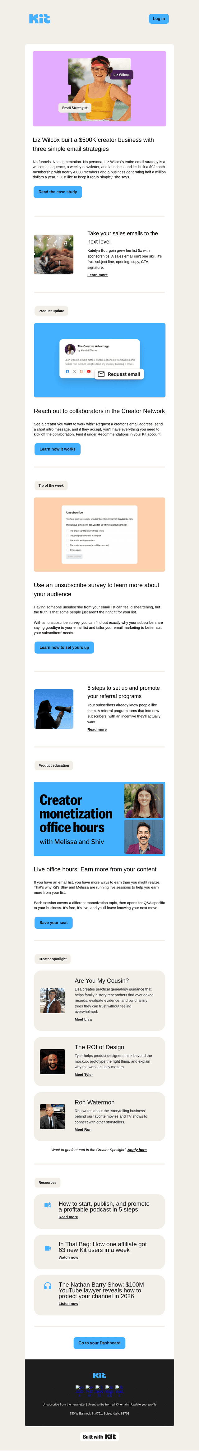 Reach out to collaborators in the Creator Network