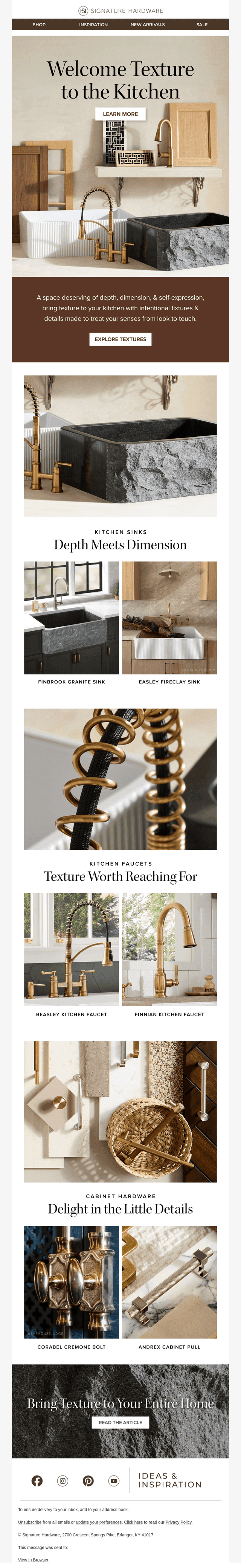 Our top textures for the kitchen 🤌