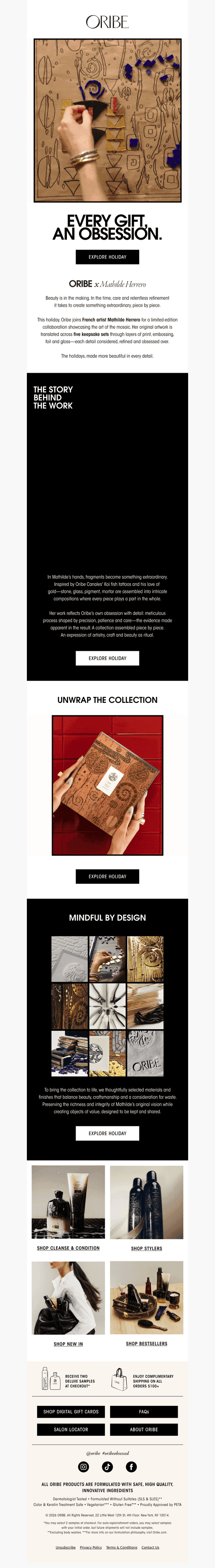Oribe email from Tue, Sep 15, 2026