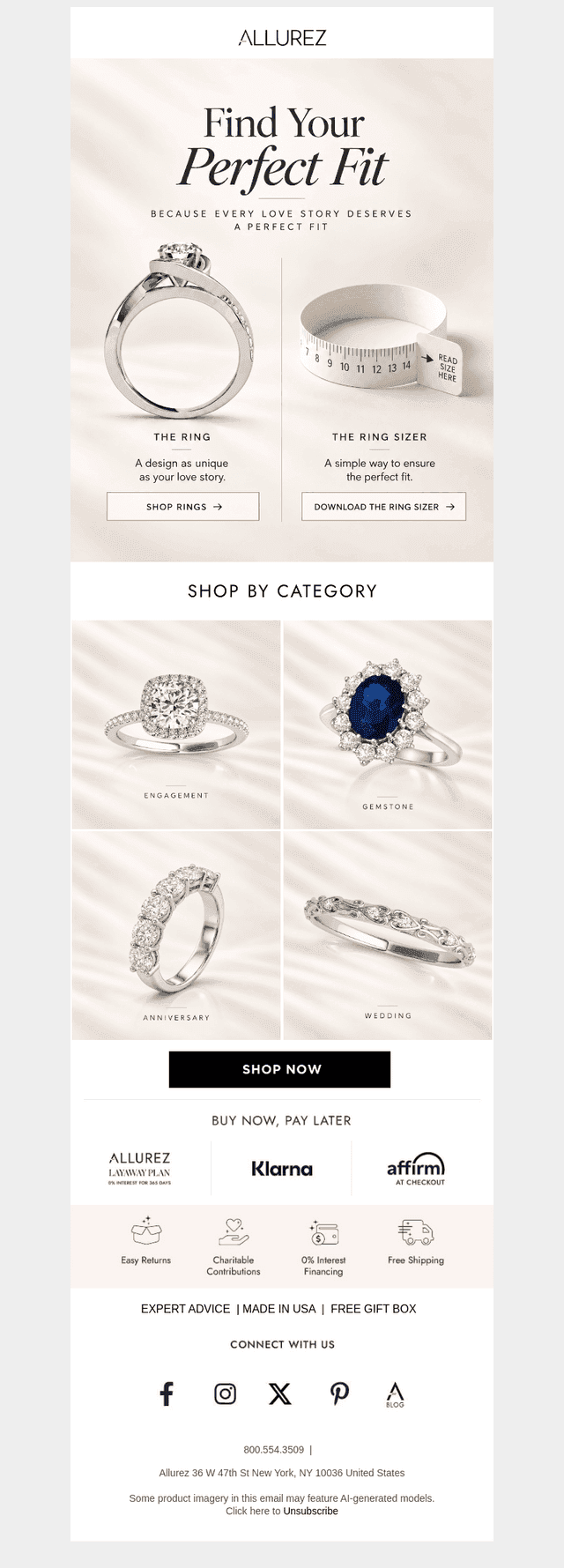 Find Your Fit, Find Your Ring
