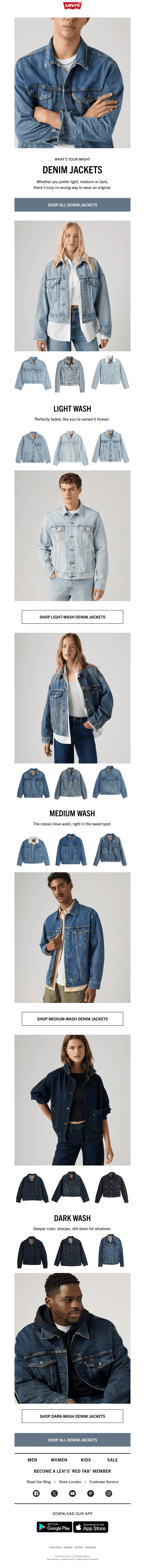 What’s your denim jacket wash?