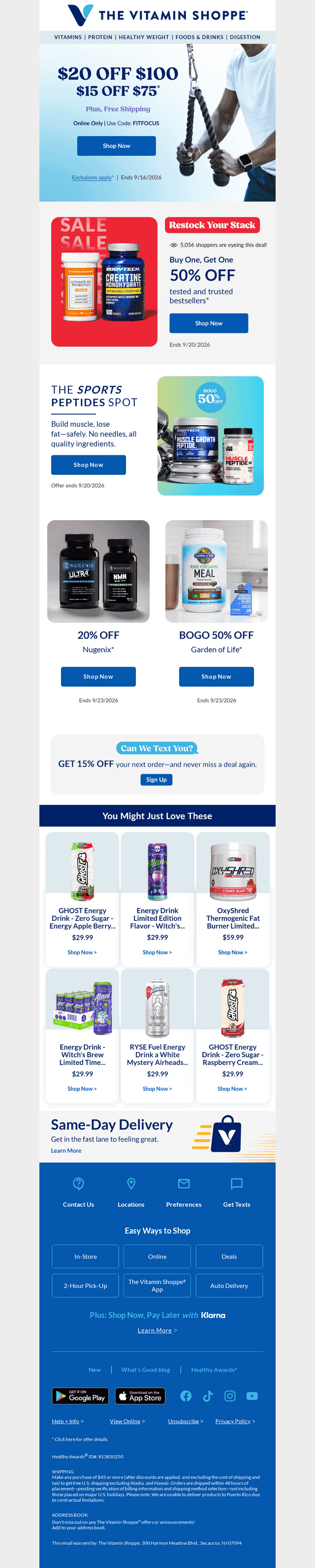 Up to $20 off? Easy