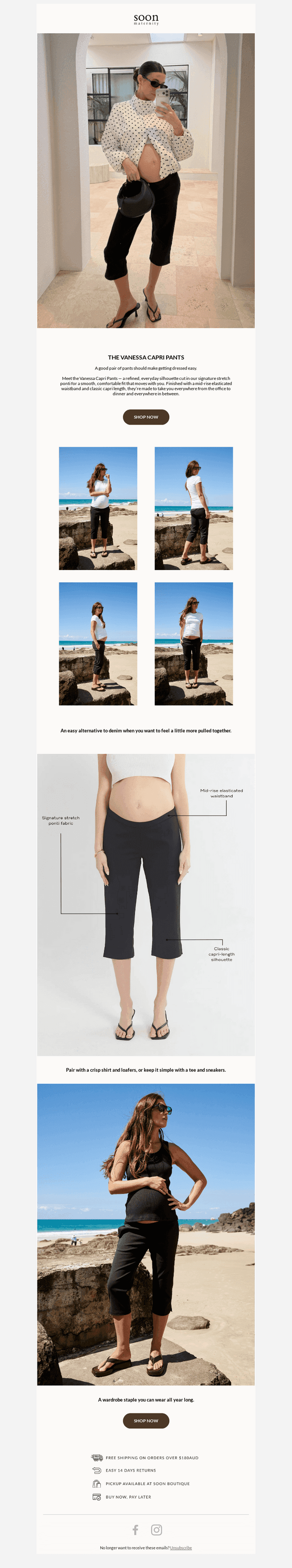 Meet the Vanessa Capri Pants
