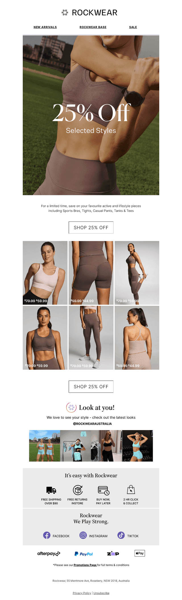 Rockwear email from Tue, Sep 15, 2026