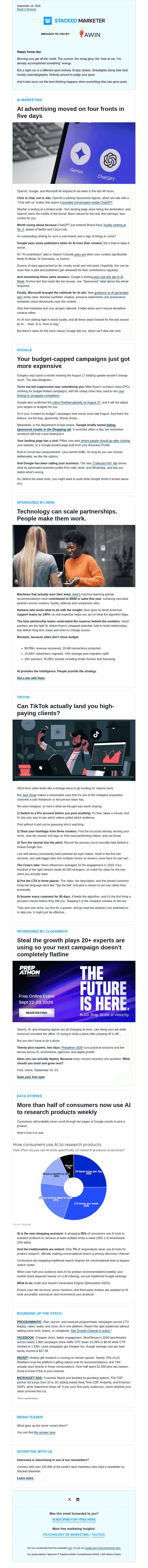 😨 Bye, websites?