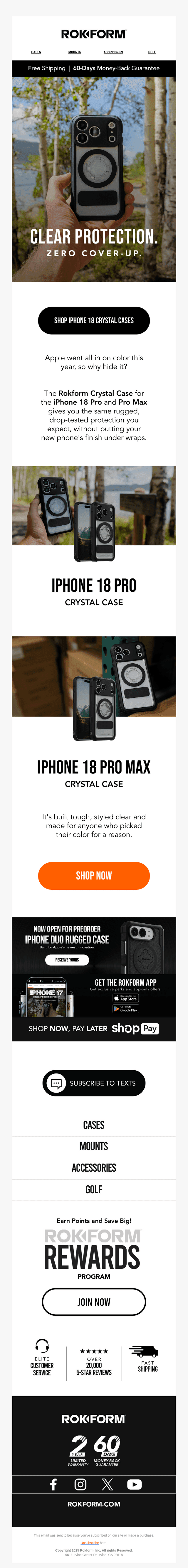 Meet the iPhone 18 Pro & Pro Max Crystal Cases