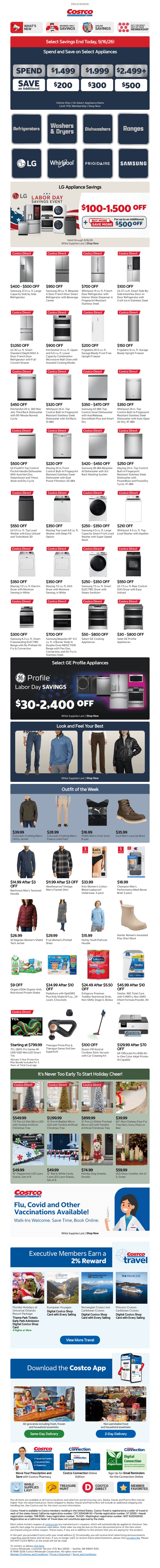 COS email from Wed, Sep 16, 2026