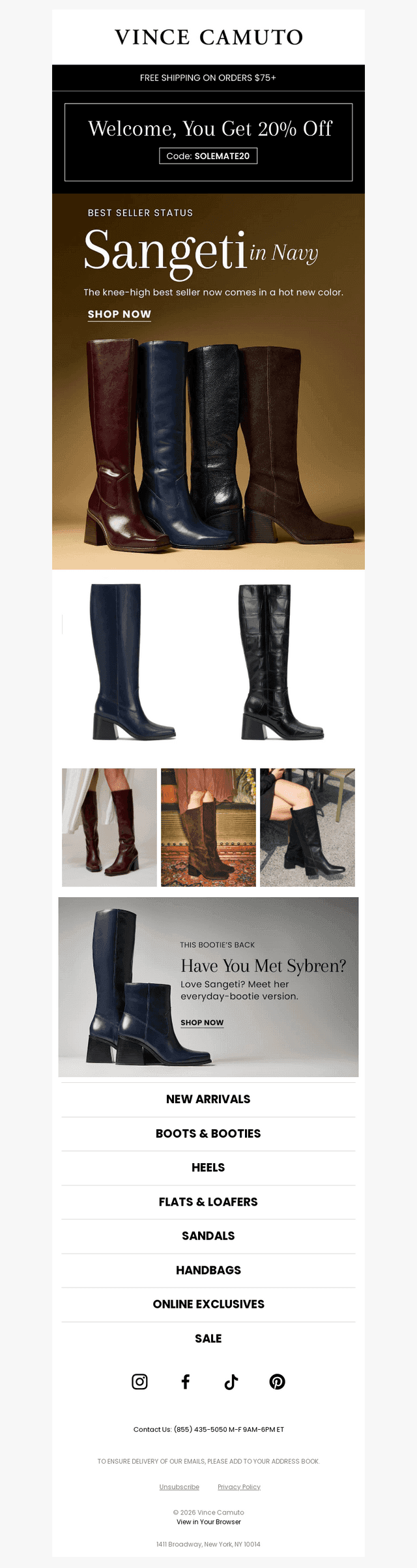 Vince Camuto email from Wed, Sep 16, 2026