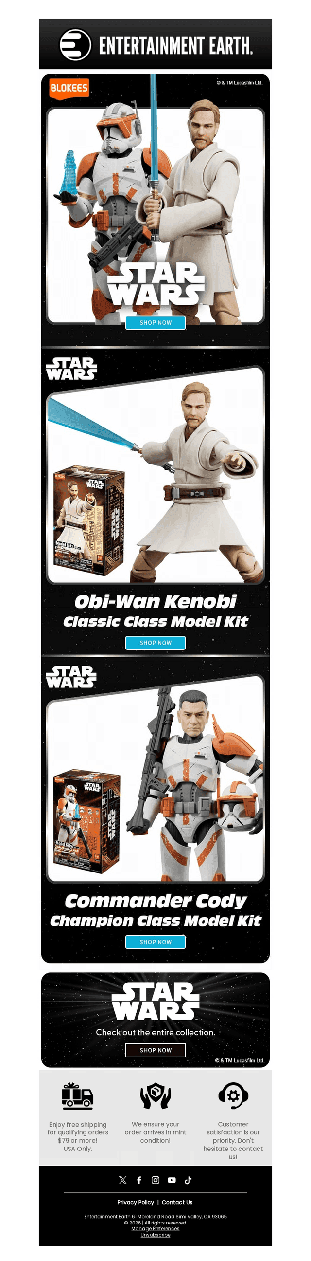 New Star Wars Model Kits 💫