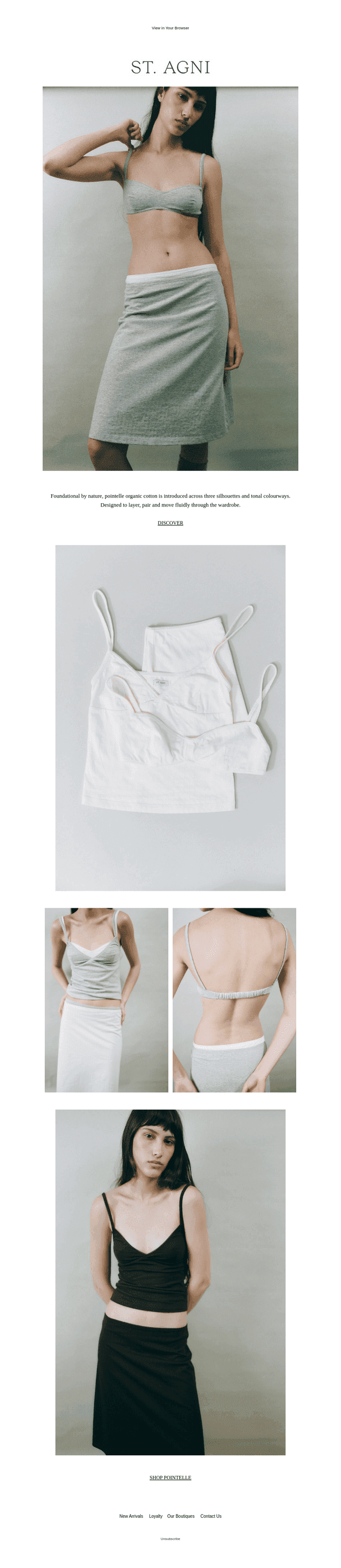 Pointelle Organic Cotton