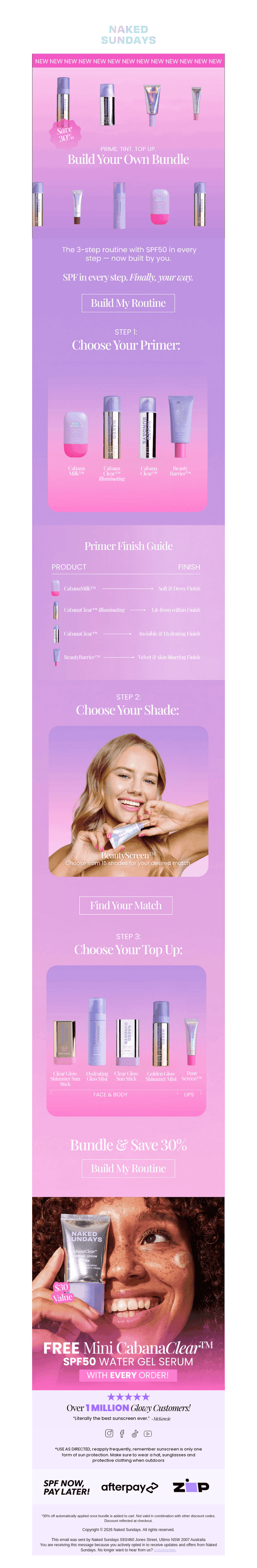 NEW: Build Your SPF Routine ✨
