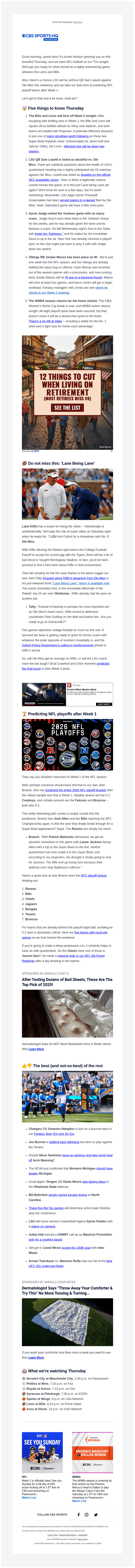 CBS email from Thu, Sep 17, 2026