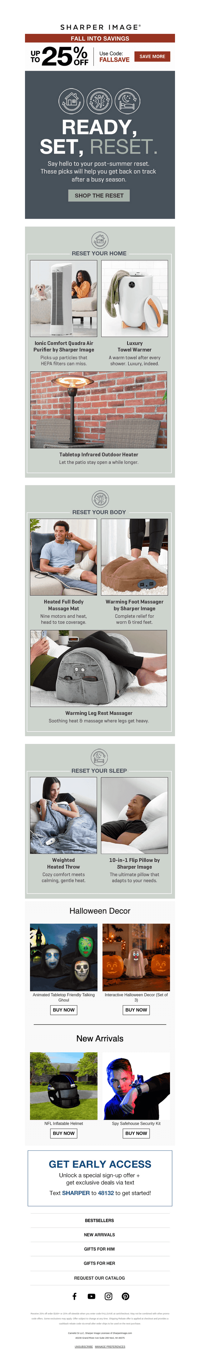 Sharper Image email from Thu, Sep 17, 2026