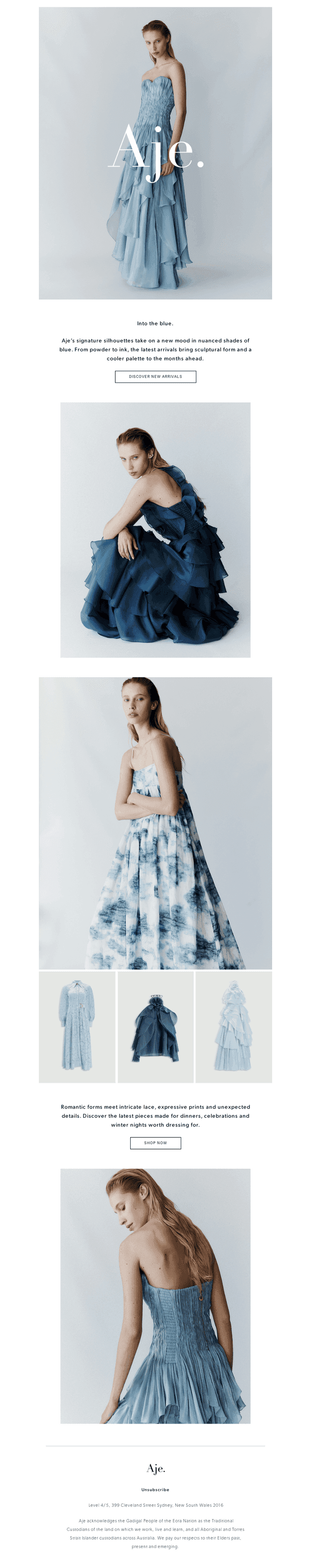 New Arrivals, In Blue
