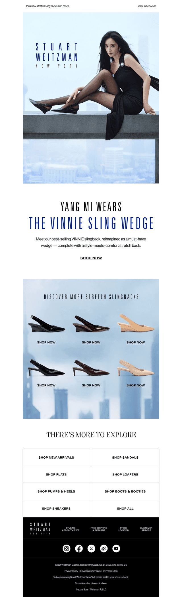 New VINNIE Pumps With Stretch Appeal