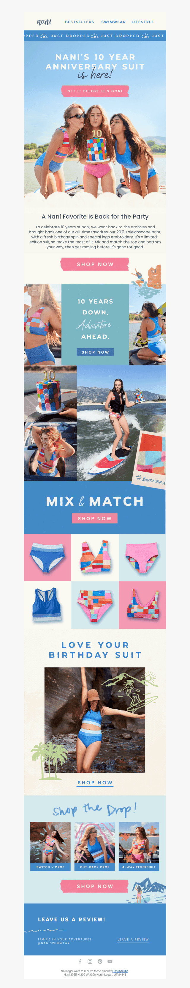 Nani Swimwear email from Thu, Sep 17, 2026