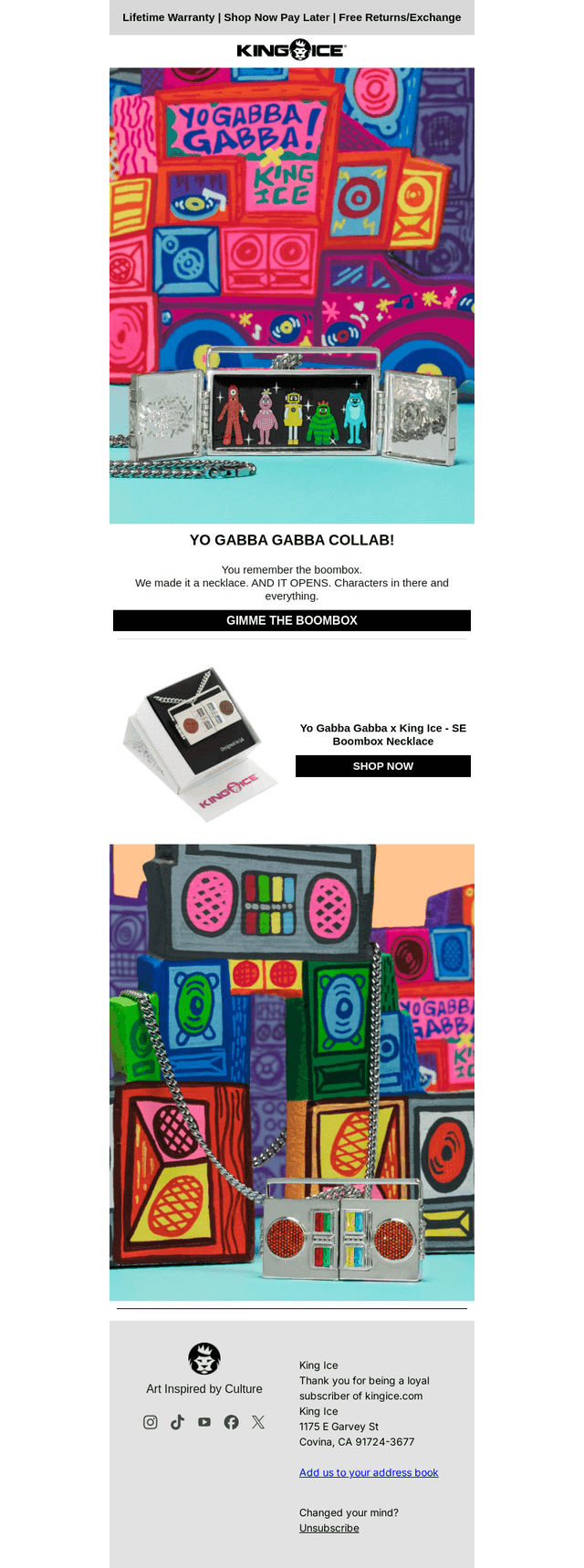 YO GABBA GABBA COLLAB NOW LIVE